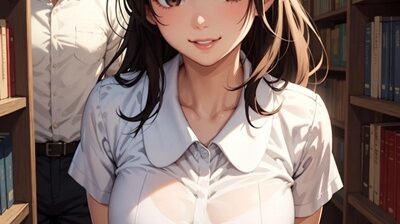 คลิปหลุด นักเรียน ม.ปลาย สาวหุ่นอวบหน้าหวาน แอบเย็ดกับแฟนในห้องสมุดโรงเรียนตอนปิดภาค